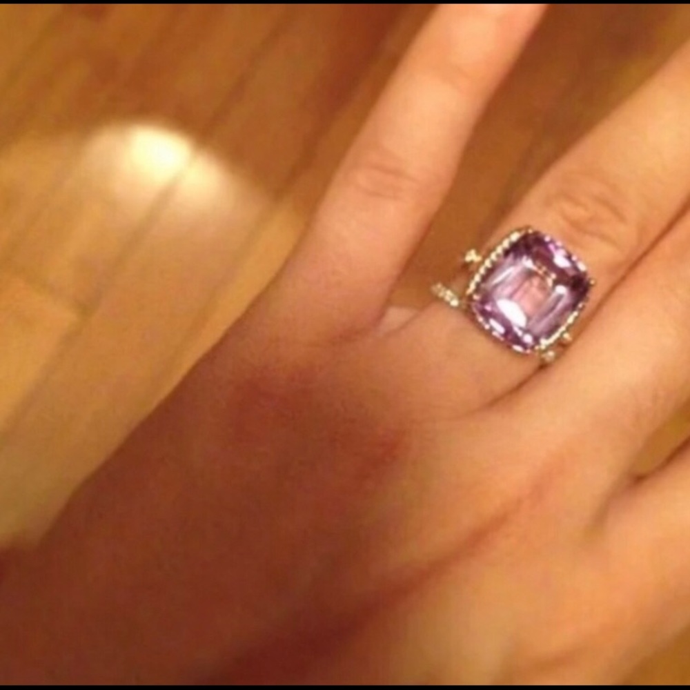 Tiffany & co amethyst ring